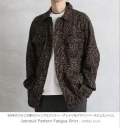 Johnbull パターンファティーグシャツジャケット