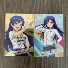 アイドルマスター ツアーズ 第2弾 カード 如月千早 2枚セット SR以下コンプ