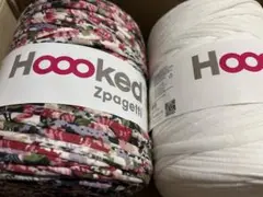 Hoooked Zpagetti 花柄・ホワイト