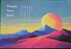 年賀状 20枚入り 絵葉書 HappyNewYear ノーブランド品