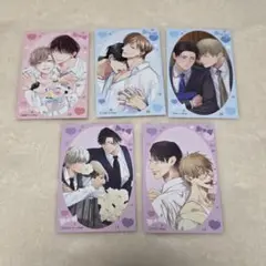 drap 25周年記念展 特典カード 後期セット 5枚
