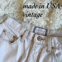 アメリカヴィンテージ 80'sホワイトデニム