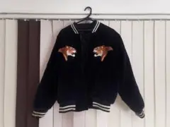 虎刺繍スカジャン