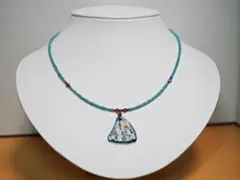 ローマングラス・アンティークネックレス