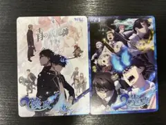 先攻後攻マーカー　2枚セット　青の祓魔師　ブラウ
