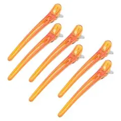 ナカノヤ ダッカールクリップ 6本 NKPD12OR