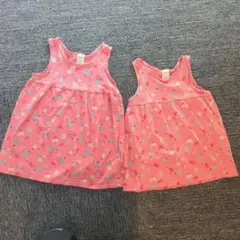 H&M フルーツ柄　ワンピース 　姉妹　お揃い