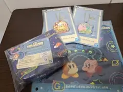 星のカービィ　一番くじ　ポーチ　ラバーチャーム　タオル