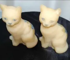 FENTON 花柄 CAT 眠り猫 フェントン ブルーオパールガラス 置物 FENTON 花柄 CAT 眠り猫 フェントン ブルーオパールガラス 置物