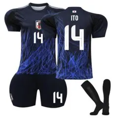 【新品】伊東純也 ユニフォーム3点セット 140サイズ 14番 サッカー日本代表