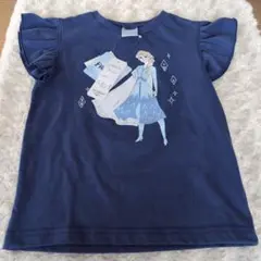 【タグ付き】Disney Frozen 　エルサ 　半袖Tシャツ 　110