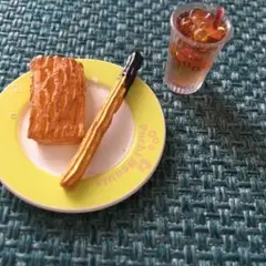 ミニチュア リーメント ドーナツ コーラ 置物　おもちゃ　デコパーツ