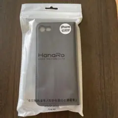 HanaRo iPhone SE2/SE3/8/7用ソフトケース ネイビー