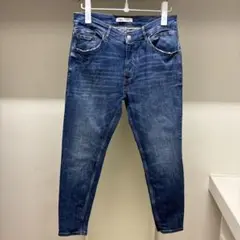 【人気】　ZARA ストレッチ（伸縮性有り）　デニム