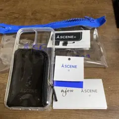 A SCENE B&C PVCクリアケースiPhone 13proMax