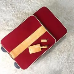 【裏地総柄】旅行バッグ COACH ナチュラル キャリーバッグ 5955