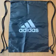 【新品未使用】adidas ナップザック　黒 約45cm x 35cm