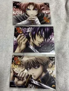 銀魂 ジャンプフェスタ2010限定 生ブロマイド 3種 セット