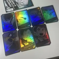 ヒロアカ キャラクターズホロカードコレクション 7枚