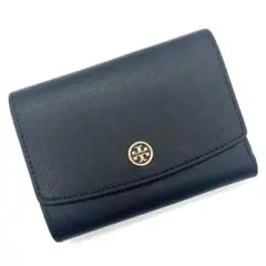 美品 TORY BURCH トリーバーチ 三つ折り財布 黒