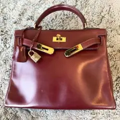 HERMES エルメス ケリー 28 レッド