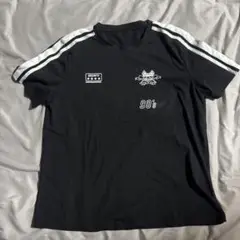 90's ストライプデザイン Tシャツ