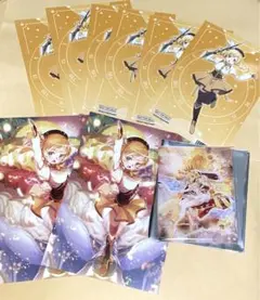 魔法少女まどか⭐︎マギカ　巴マミ　特典　クリアカード　セット　ブロマイド　9点