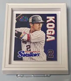 ヤクルトスワローズ　古賀優大選手　フレームスタンド