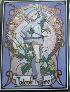 轟はじめ　ミュシャ 風　スリーブ　ホロライブ　ホロカ