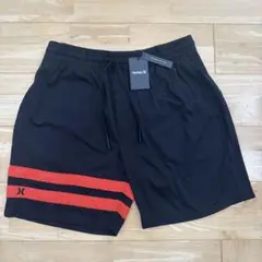 【新品タグ付き】Hurley ショートパンツ Lサイズ ブラック