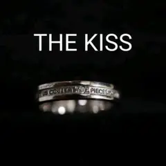 【匿名配送】THE KISS キス リング 指輪 シルバー 2.7g 7号