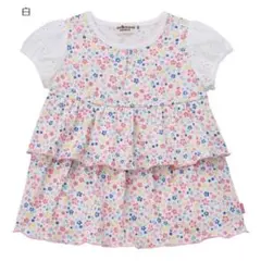 ミキハウス✳︎小花柄Tシャツ✳︎80㎝