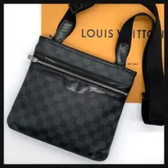 【美品・鑑定済み】ルイヴィトン トマス グラフィット ショルダーバッグ ダミエ