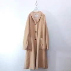 美品 Max Mara ロング チェスター コート ジャケット 白タグ F