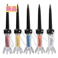 新品　マグネット付きティー 5本セット　ゴルフ 79mm ロングティー