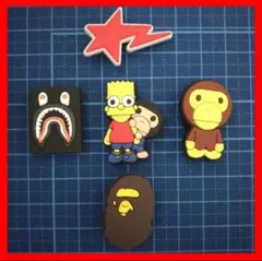 アベイシングエイプクロックスジビッツ５点