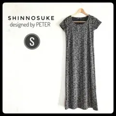 【美品】上品見え！SHINNOSUKE PETER ロングワンピース