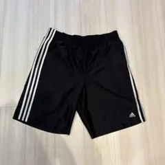 adidasハーフパンツ 黒 古着