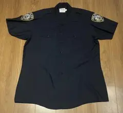 希少 HHC ニューヨーク市警察 シャツ　ワッペン　police ポリス BIG