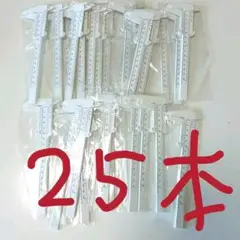 新品 ノギス 定規 25本セット