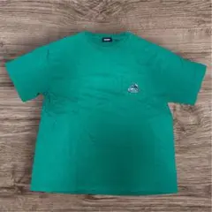 XLARGE 緑色 ポケット付き Tシャツ XL