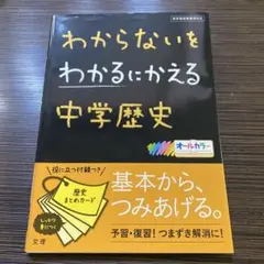 わからないをわかるにかえる 4 中学歴史　未使用
