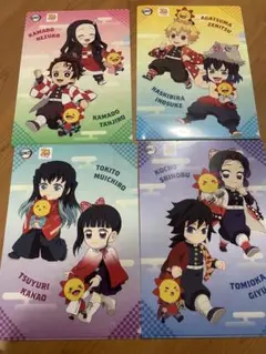 鬼滅の刃✖️コジマ　クリアファイル 4枚セット