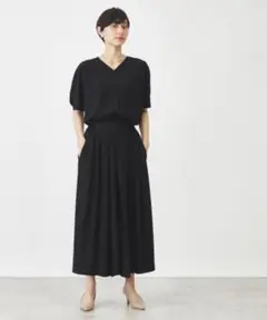 THE SHOP TK【セットアイテム】ブラウス&フレアパンツ