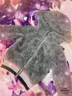 Rady❤︎ファーフーディ❤︎パーカー