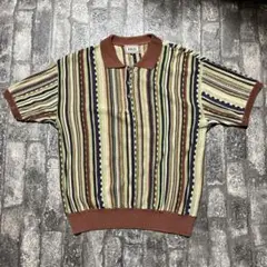 3Dニット　ポロシャツ