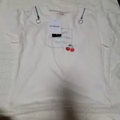 LaPetitLilly チェリー刺繍 Tシャツ　120cm　新品未使用