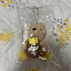 くまのプーさんのぬいぐるみストラップ クラシックプー