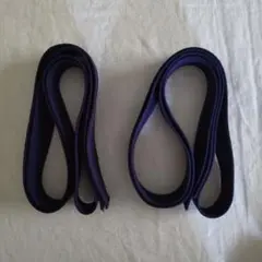 ハンドメイド　バッグ持ち手用テープ　ネイビー紺　約150cm✕2本