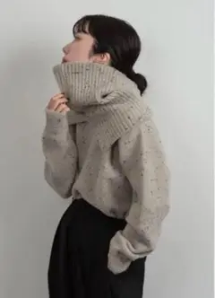 lawgy ラウジー　chocochip 2way knit